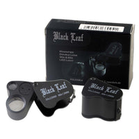 Black Leaf Trichomen Lupe 30x +60x LED