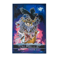 Black Leaf VALHALLA Tuch/Wandbehang