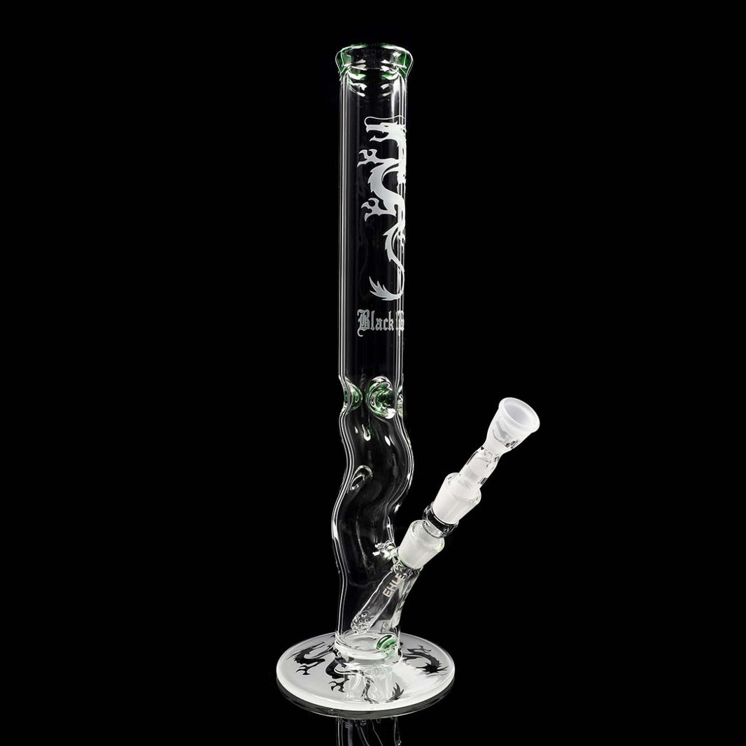 Black Leaf X EHLE Sonderedition Drachen Beakerbong - Zylinder-Icebong Ausgabe 10