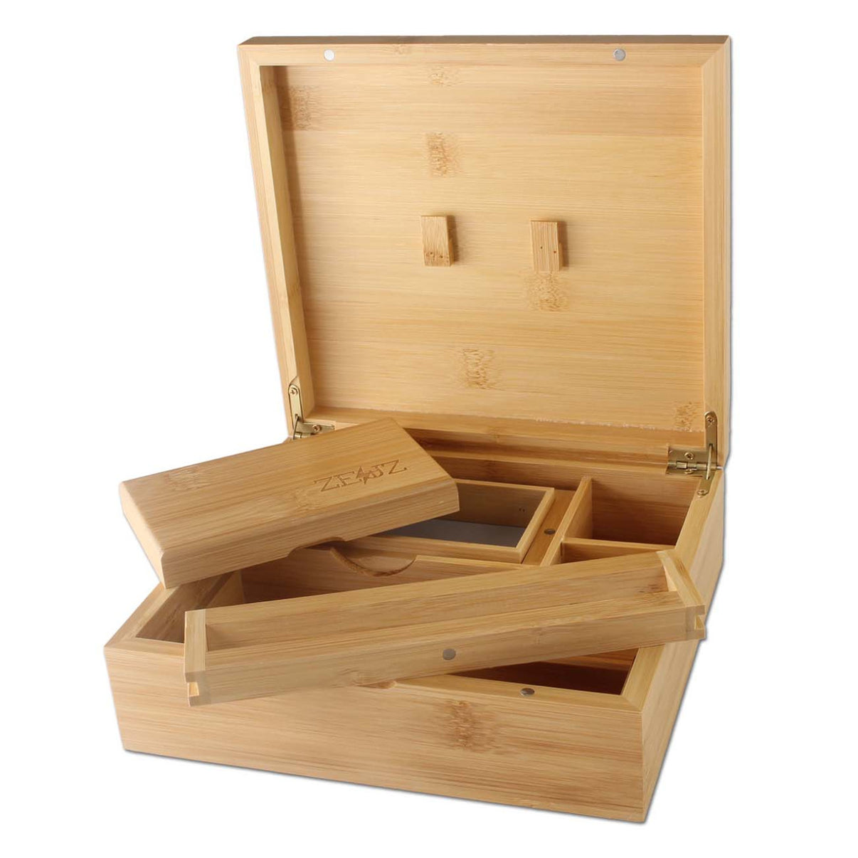 Black Leaf ZEUZ Stoner Box II aus Bambus