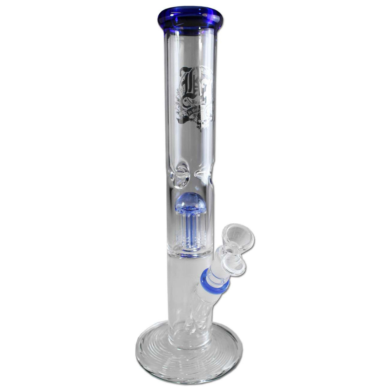 Black Leaf LITTLE GATSBY Icebong 8-Arm Perkolator blau