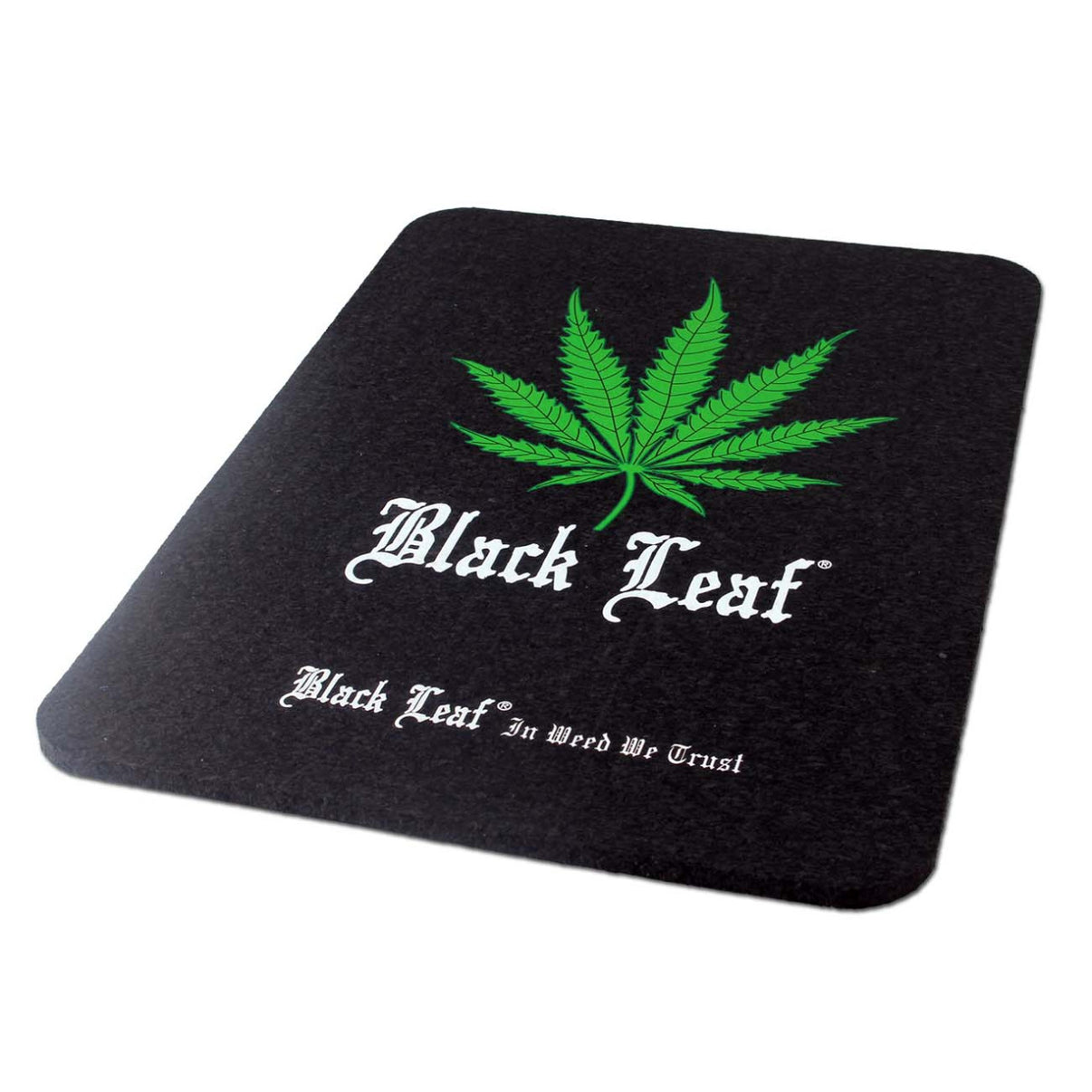 Black Leaf Dab Mat