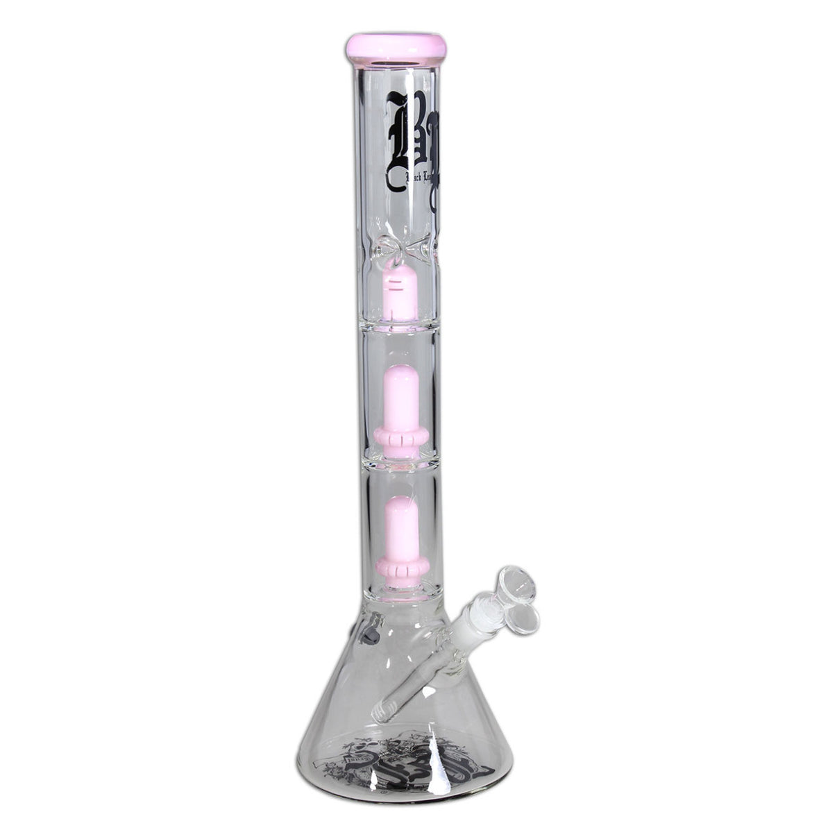 BL Beaker Icebong 2x Ufoperkolator rosa
