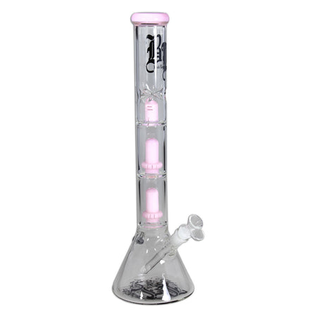 BL Beaker Icebong 2x Ufoperkolator rosa