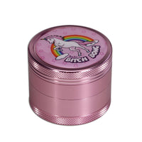 Black Leaf Grinder 4-tlg. Bitch Bong rosa