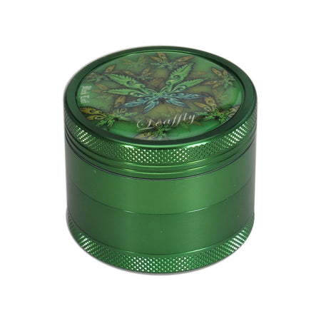 Black Leaf Grinder 4-tlg. Leaffly grün