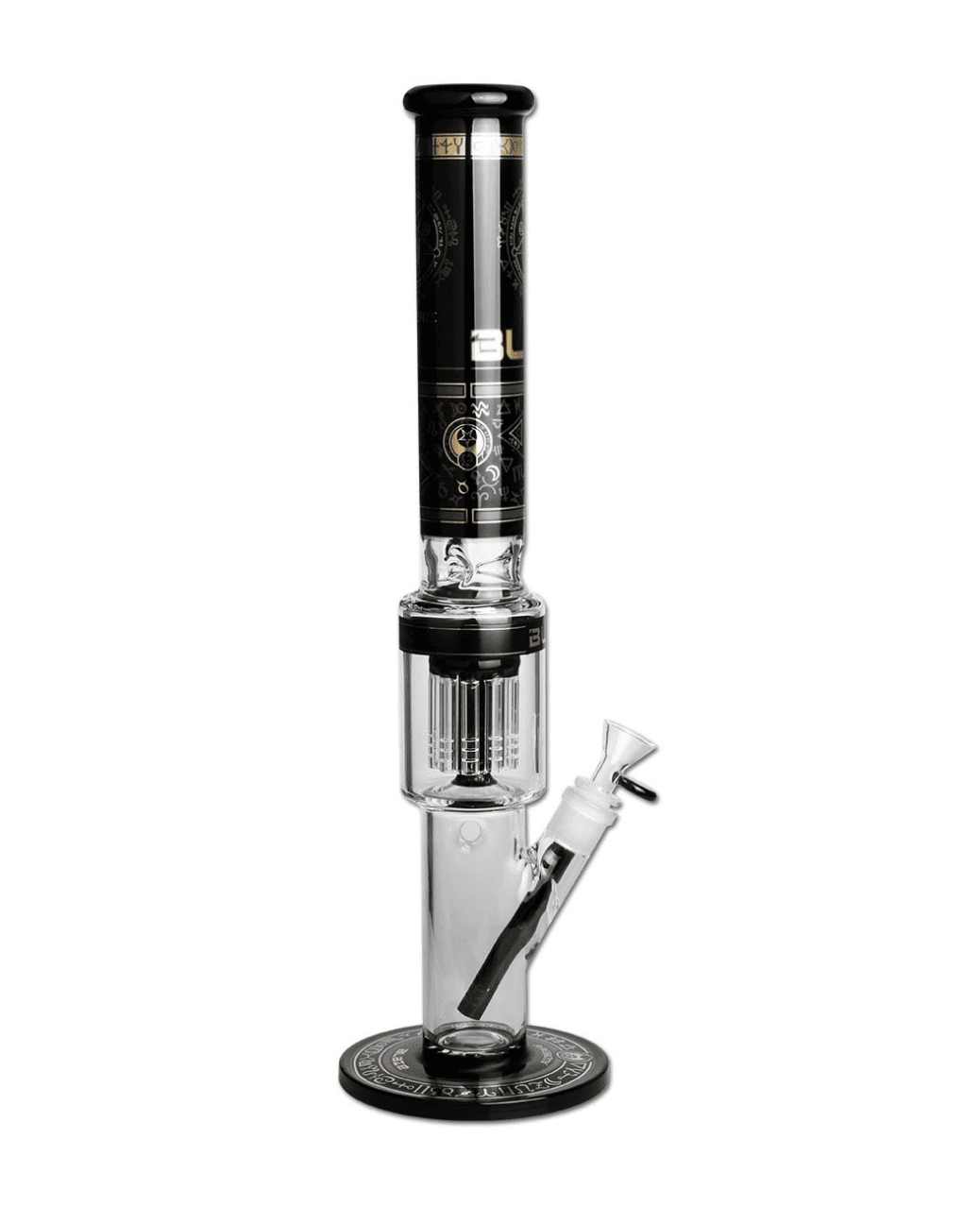 10-Arm Baumperkolator der BLAZE Alchemie Icebong aus Glas