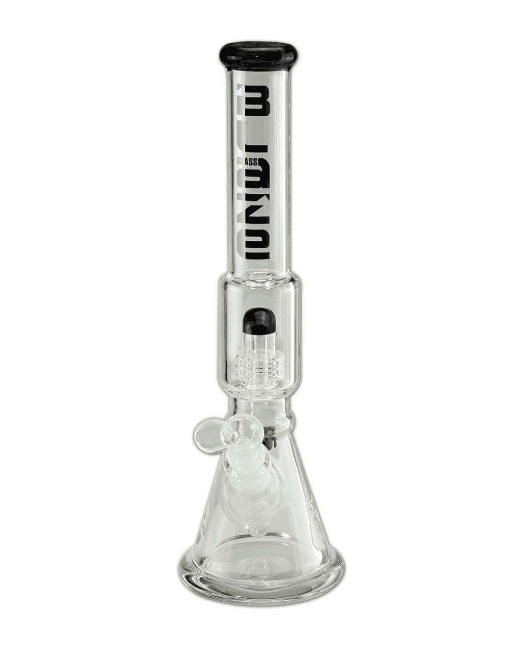 Komplettansicht der weißen Icebong von BLAZE mit 35 cm Höhe