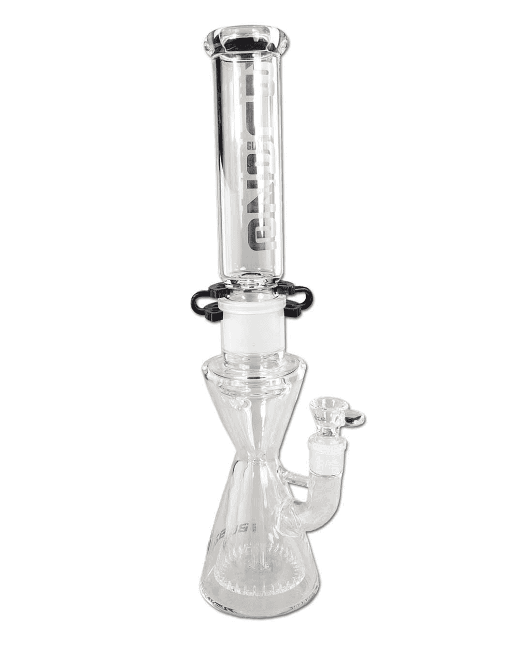 BLAZE Recyclebong aus Glas mit Diffusor und Eisfach