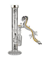 Black Leaf Icebong Golden Dragon mit Vorkühler in Vollansicht