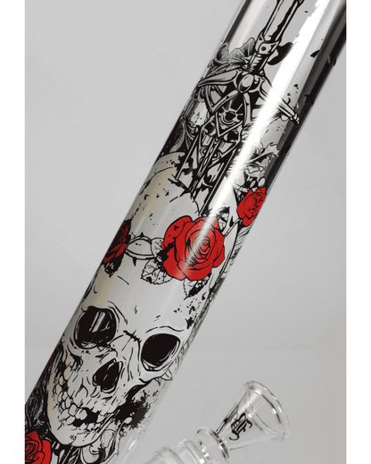  Schlitzdiffusor-Chillum der Schädelbong für starke Blubberwirkung
