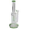 Black Leaf Perkolatorbong mit Inlineslit-Diffusor - Variante-2