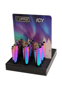 metal by CLIPPER Metallfeuerzeug Icy Colors #2