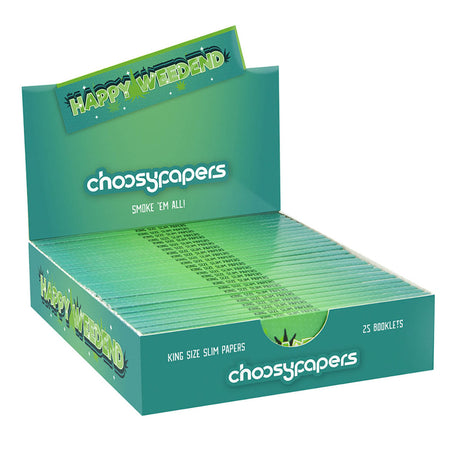 Choosypapers Papers King Size Slim Happy Weedend