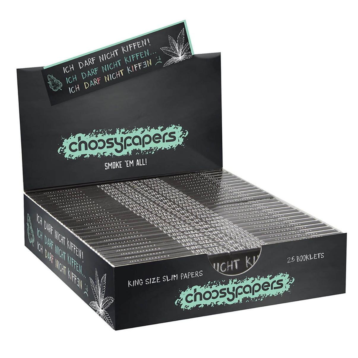 Choosypapers Papers King Size Slim Ich darf nicht kiffen