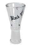 Black Leaf Glaskopf mit Roll-Stop-Funktion - NS 10 (10mm female), Durchlass 9mm