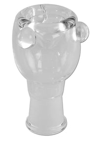 Glaskopf mit Female-Schliff – NS 19F und NS 10F - NS 19 (18,8mm)