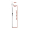 Black Leaf Chillum – verschiedene Größen und Normschliffe - 230-270mm NS 19/14 (18,8/14,5mm)