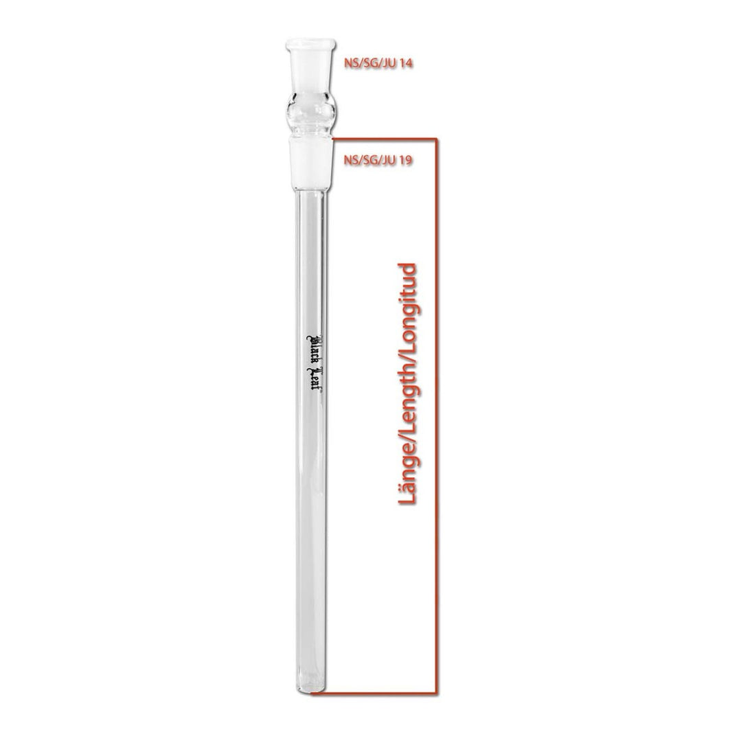 Black Leaf Chillum – verschiedene Größen und Normschliffe - 230-270mm NS 19/14 (18,8/14,5mm)