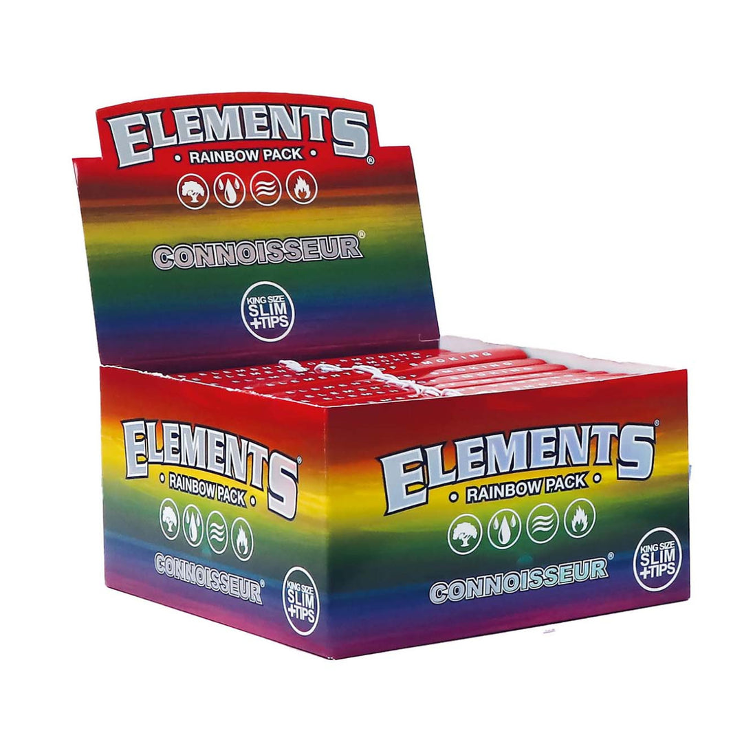 ELEMENTS RAINBOW CONNOISSEUR Papers KSS mit Tips