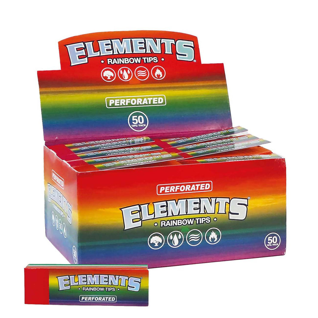 Elements Rainbow Filtertips perforiert