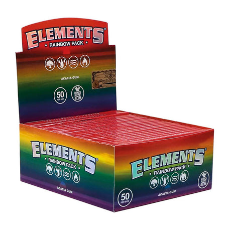 ELEMENTS RAINBOW Hanf-Papers KS Slim