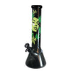 FIRE-FLOW™ X Black Leaf Beaker Bong MARY JANES 1