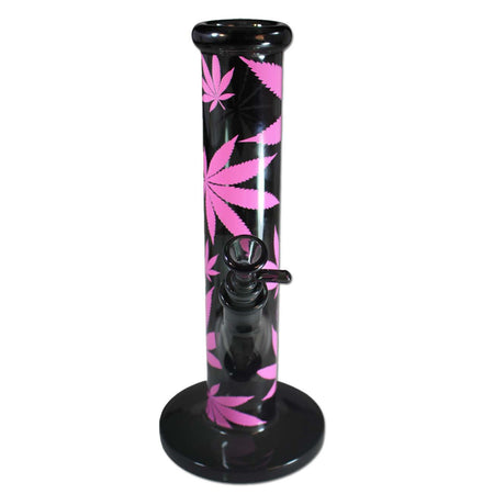 FIRE-FLOW™ X Black Leaf Bong LEAVES PINK