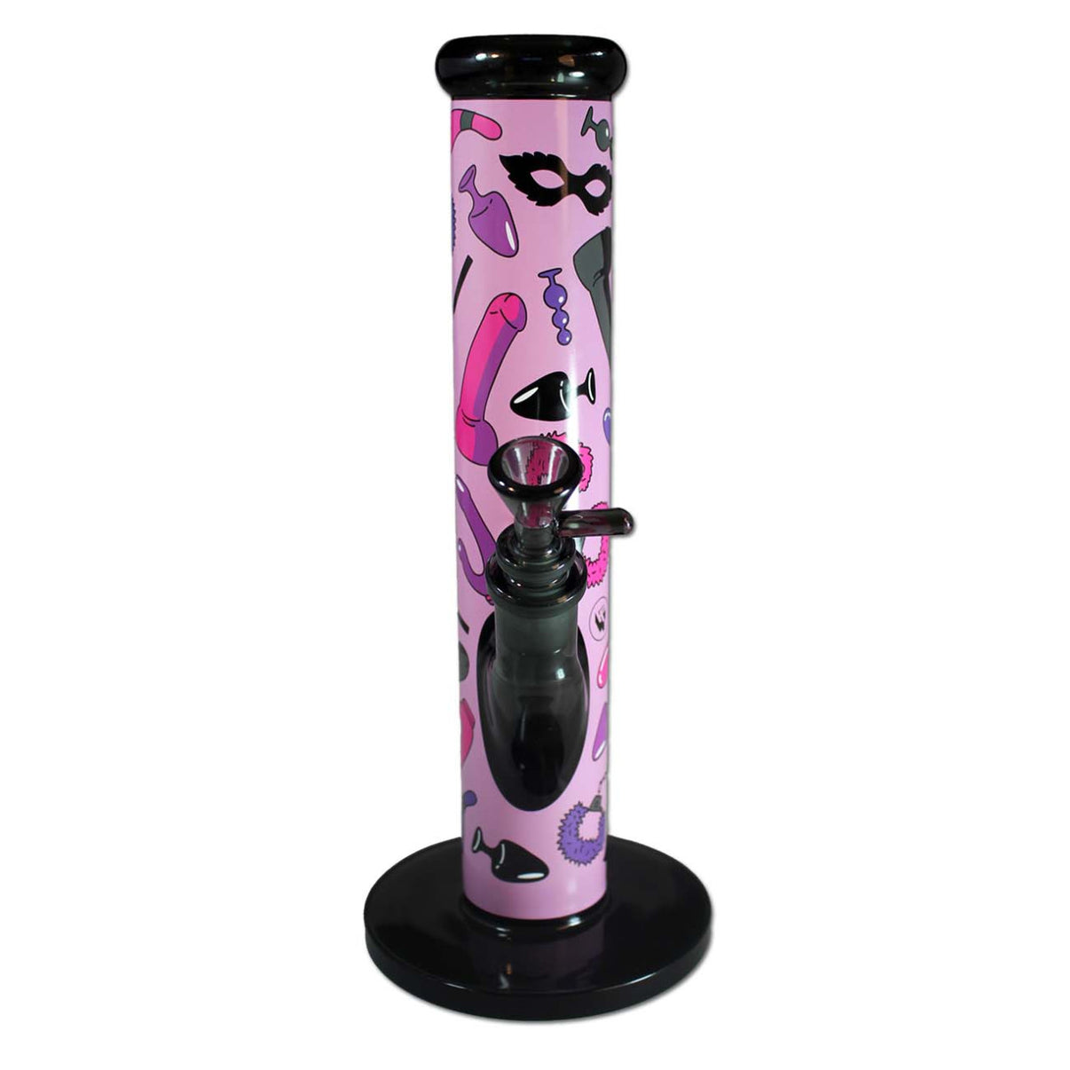FIRE-FLOW™ X Black Leaf Bong SEX TOY PATTERN
