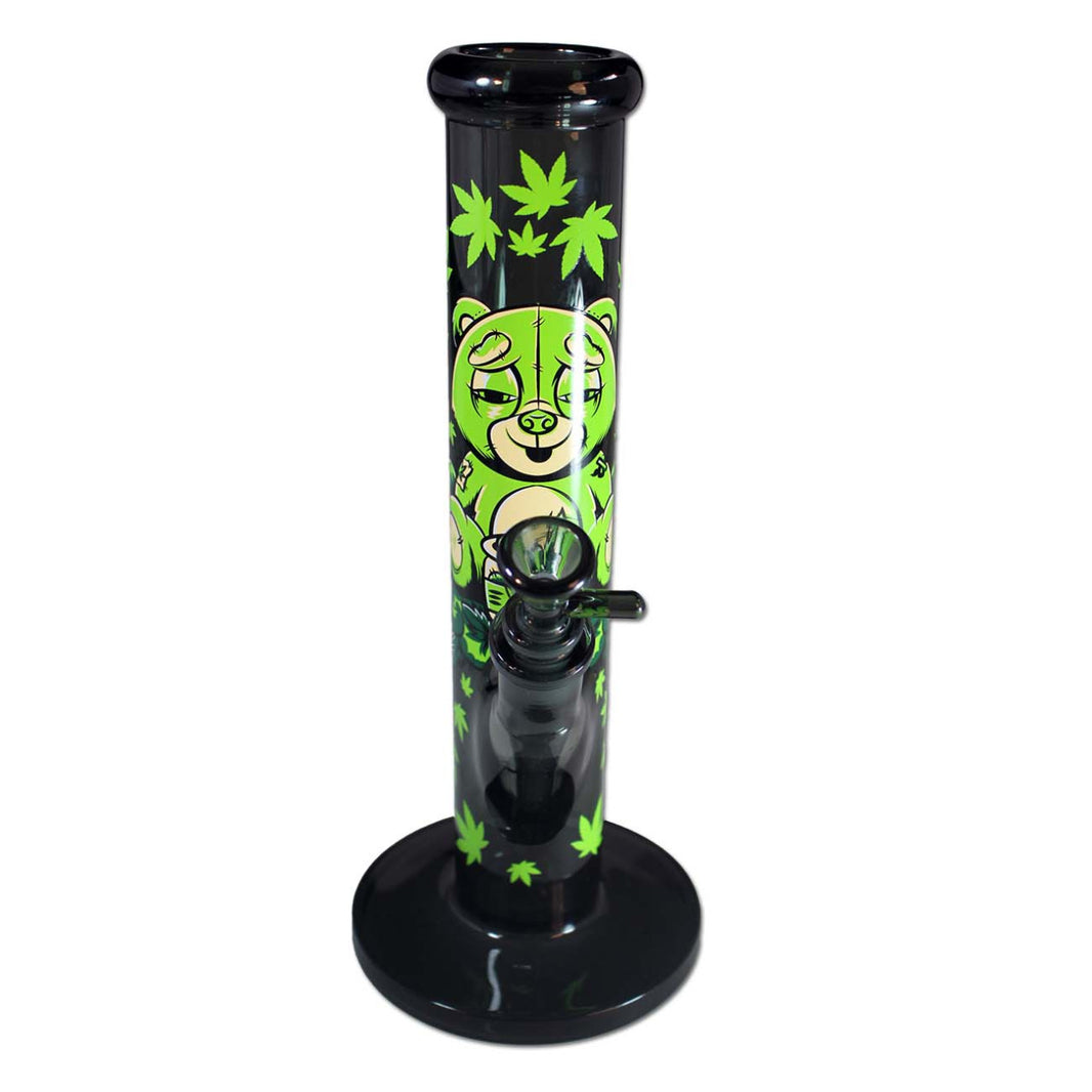 FIRE-FLOW™ X Black Leaf Bong STONED TEDDY