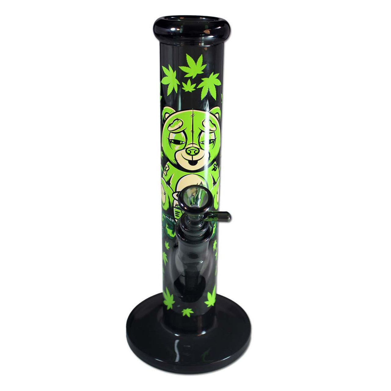 FIRE-FLOW™ X Black Leaf Bong STONED TEDDY