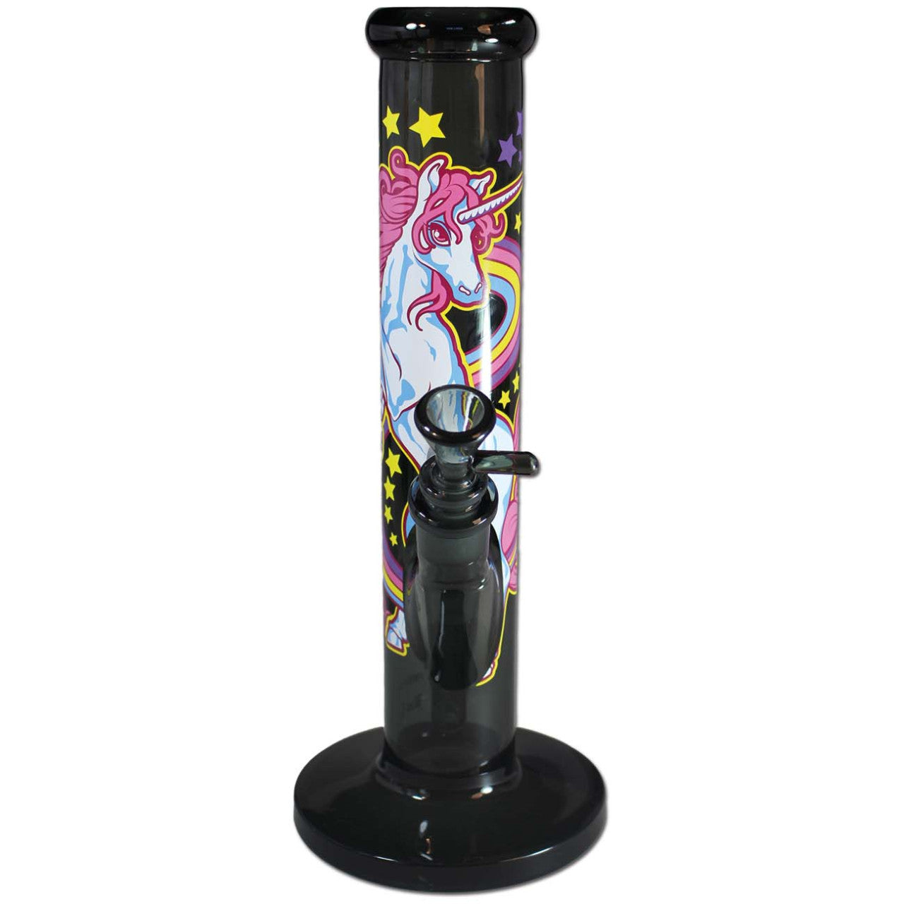 FIRE-FLOW™ X Black Leaf Bong UNICORN PINK