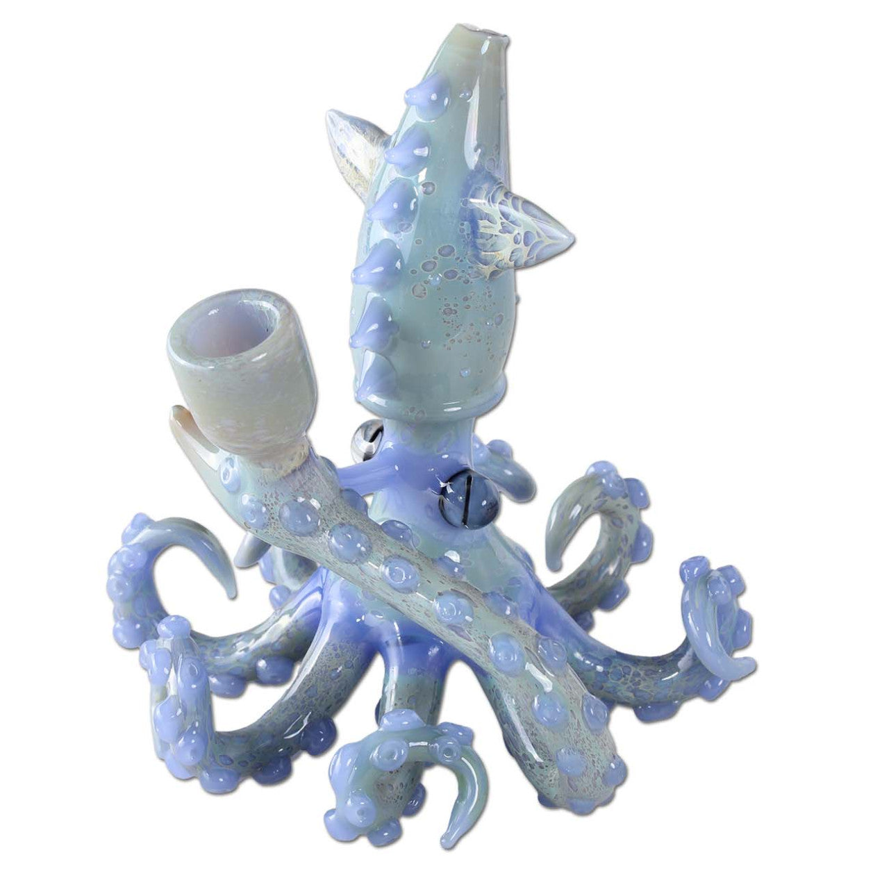 Glasbong OKTOPUS II blau