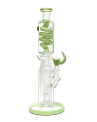Bong mit 4-Arm-Perkolator und Kühlung aus Glas