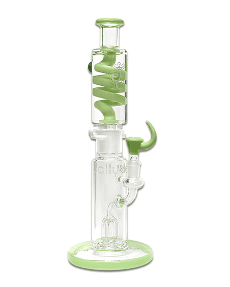 Bong mit 4-Arm-Perkolator und Kühlung aus Glas