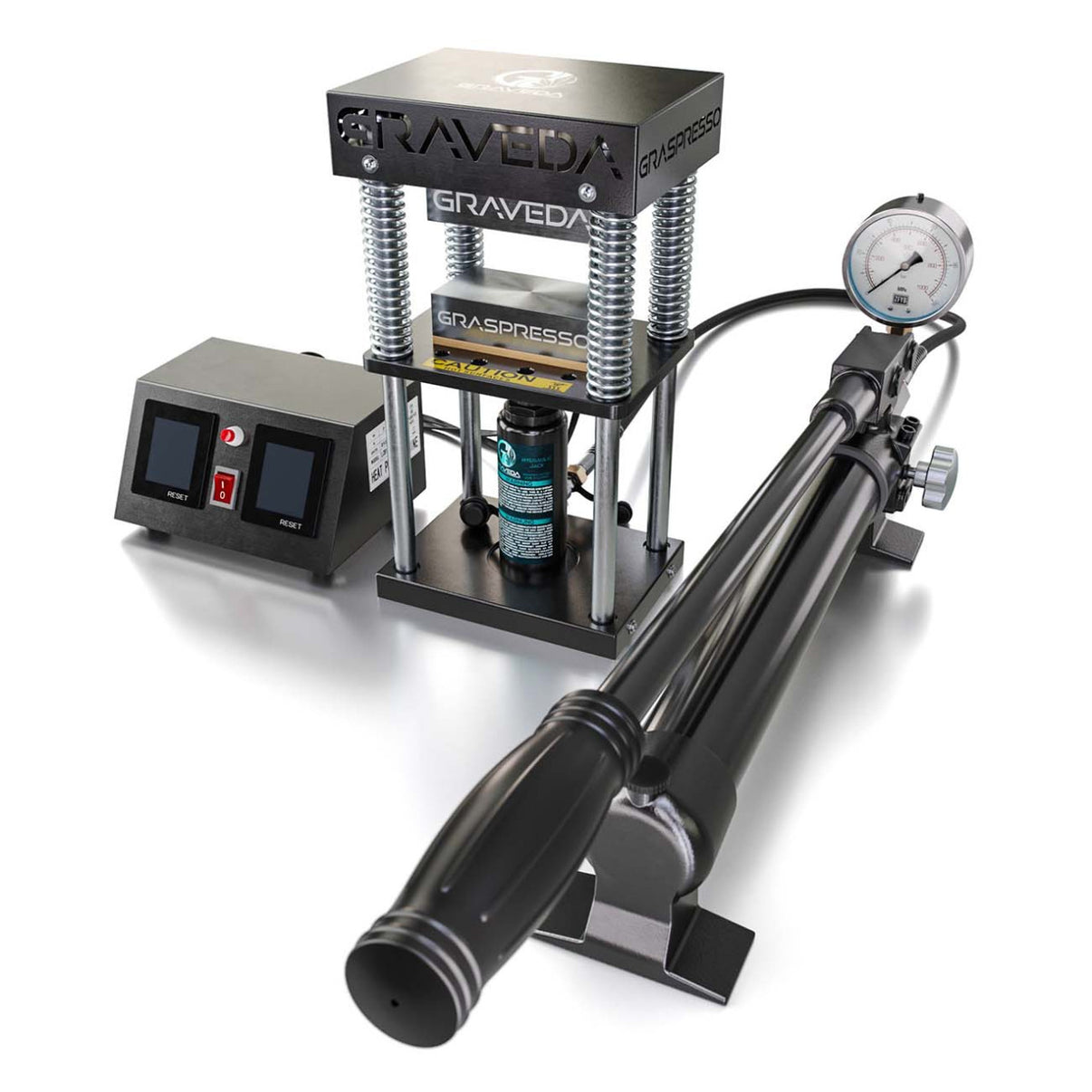 GRAVEDA Graspresso EPIC Hydraulik Heißpresse 15T