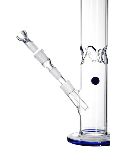 Klassische Blue-Line Long Fat Joe Bong mit 60 cm Höhe