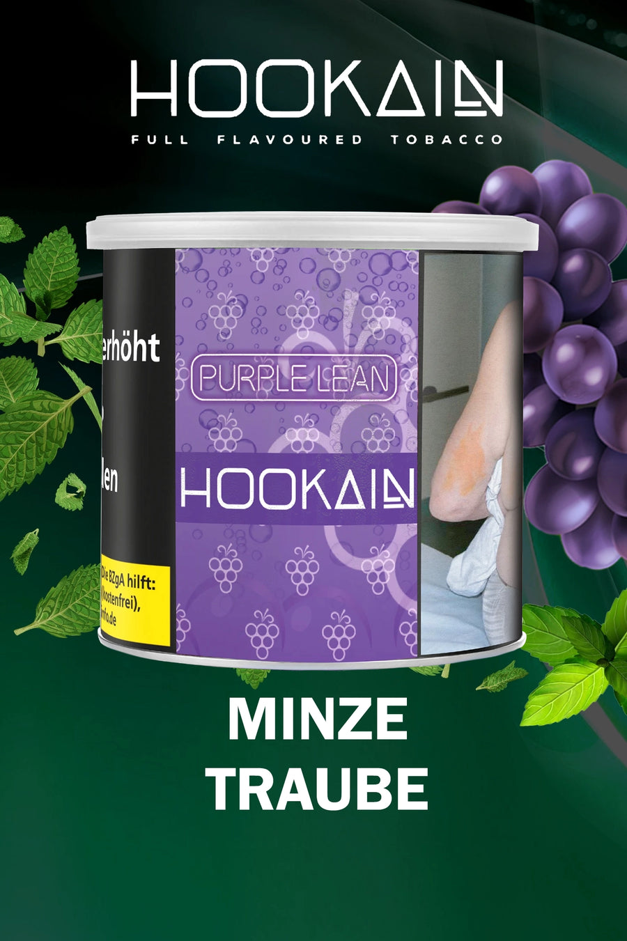 Hookain Tabac Violet Maigre 200g