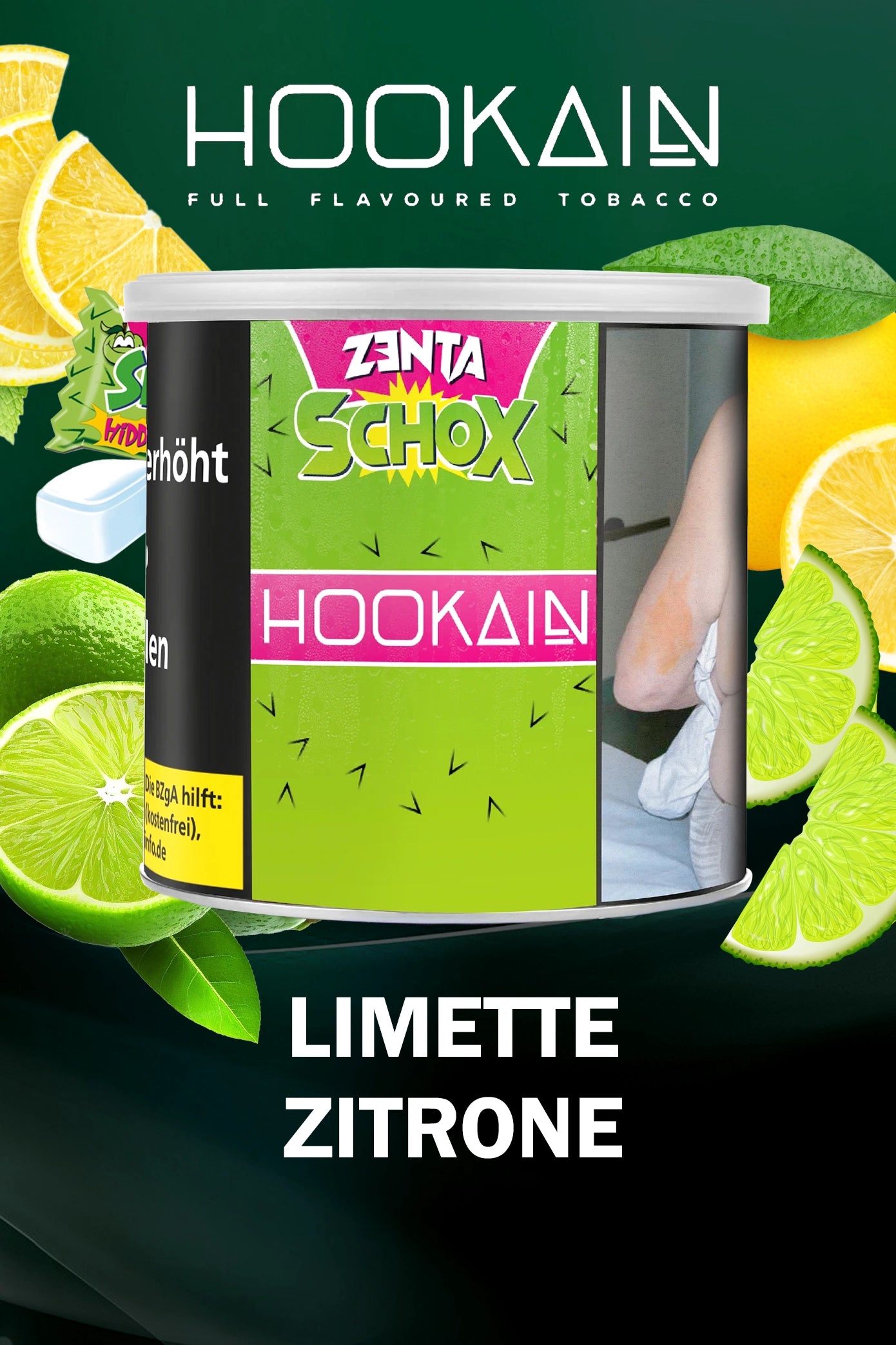 Hookain Tabak Zenta Schox 200g