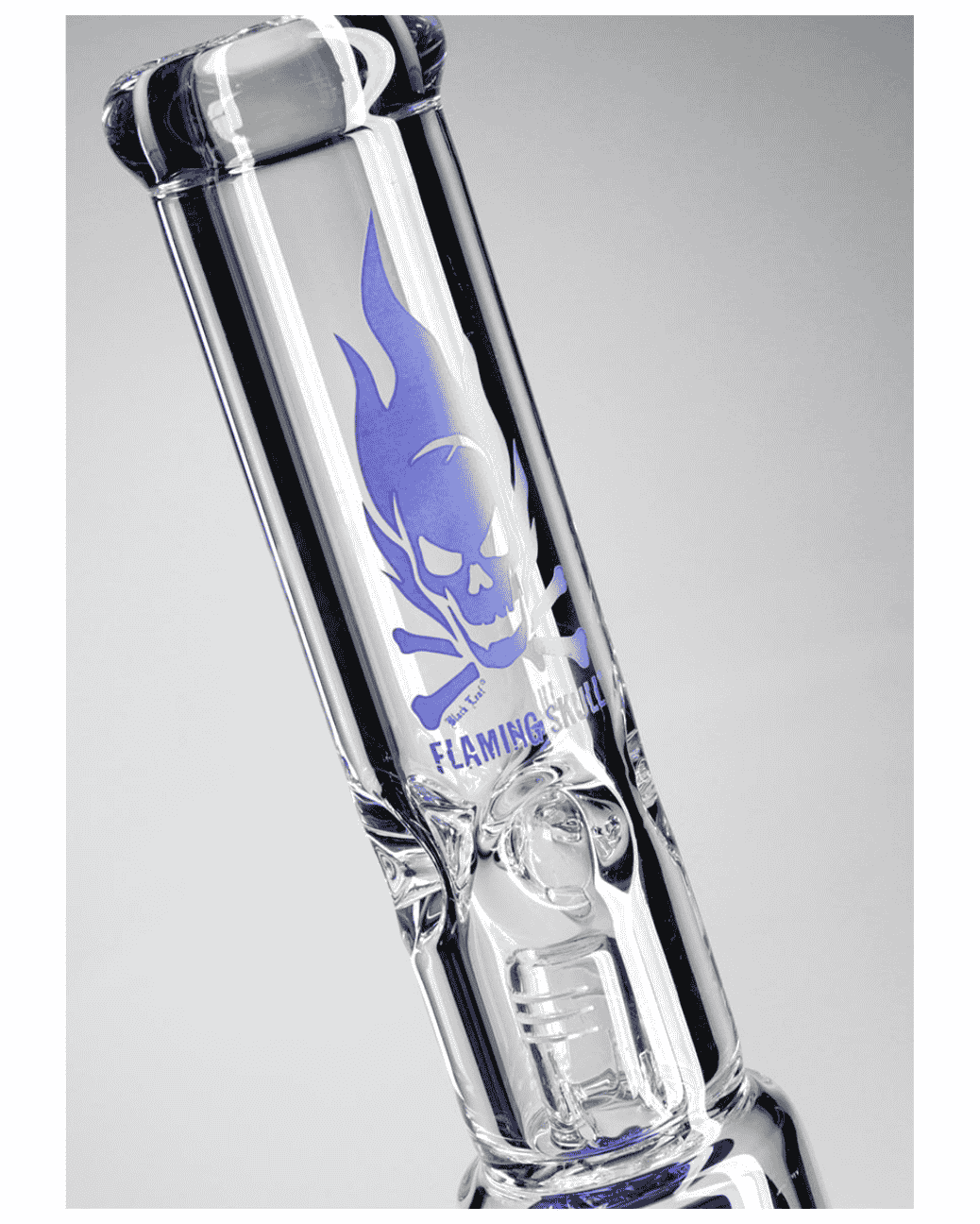 Eisfach mit Dornen und Spritzschutz der Black Leaf Icebong