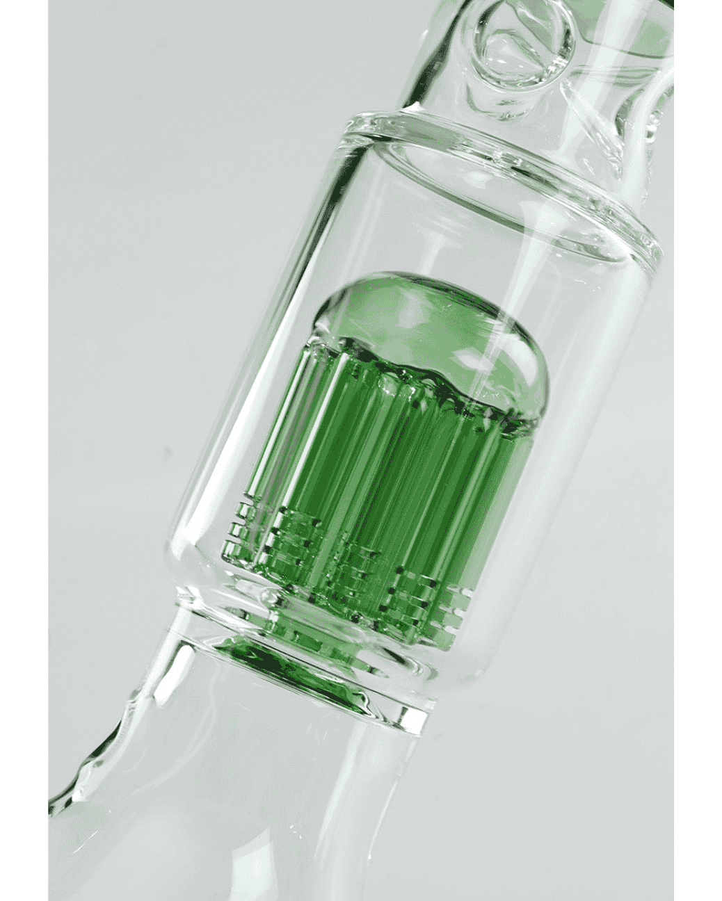 Icebong mit Baumperkolator und Diffusoradapter
