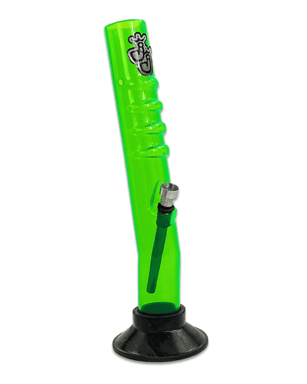 Grüne Jelly Joker Acrylbong AWP-402 mit 30 cm Höhe