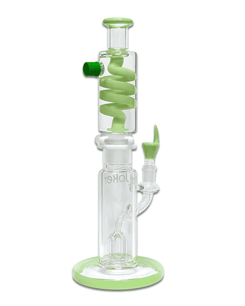 Jelly Joker Bong Moss 37 cm mit Kühlspirale