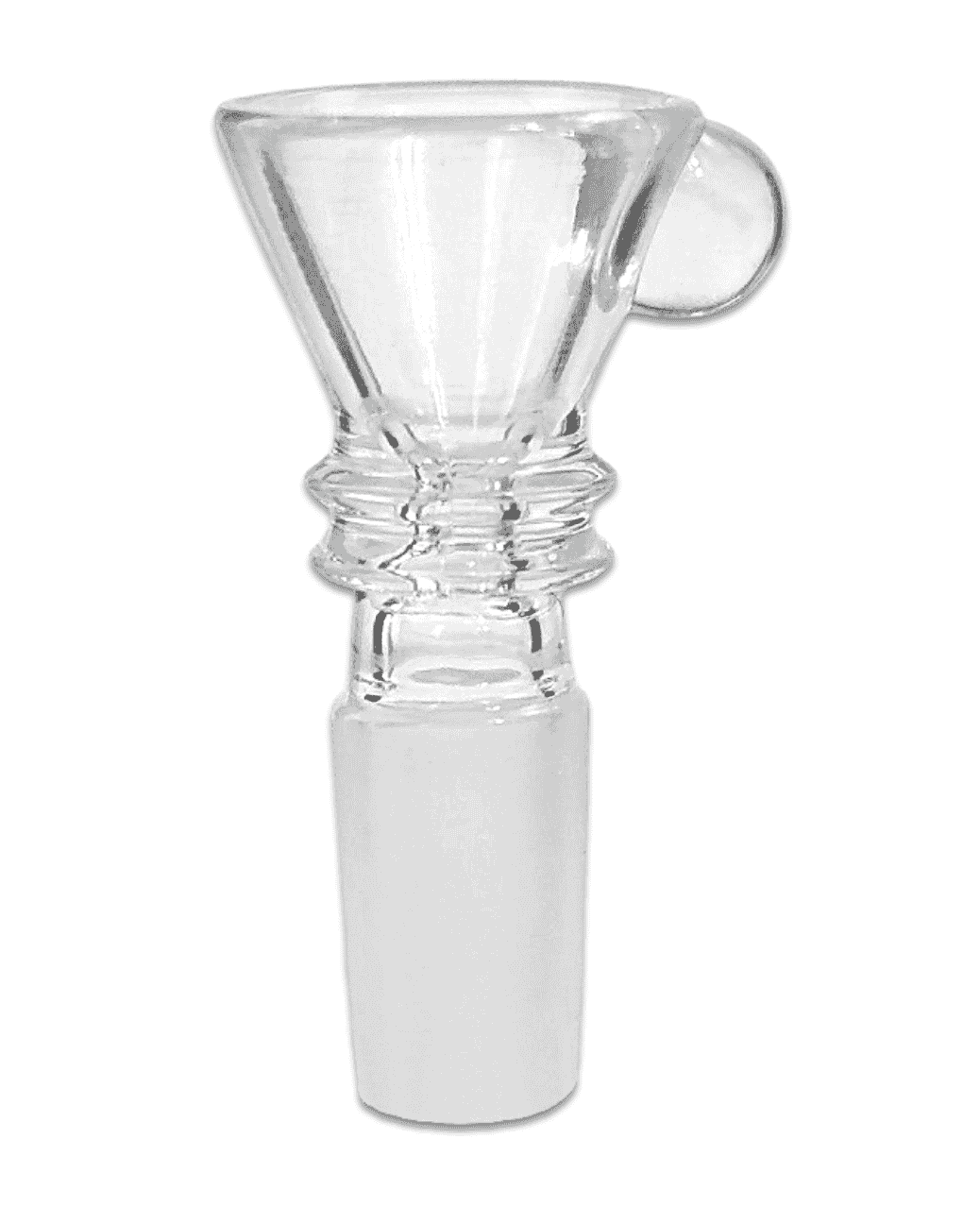 Frontansicht des Jelly Joker Flutschkopfs 14,5 mm aus Glas