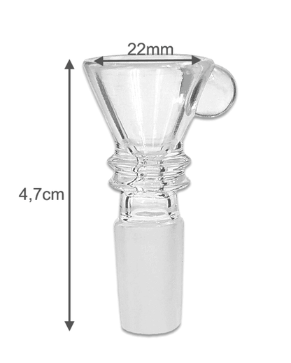 Detailaufnahme der Griffperle für leichtes Handling