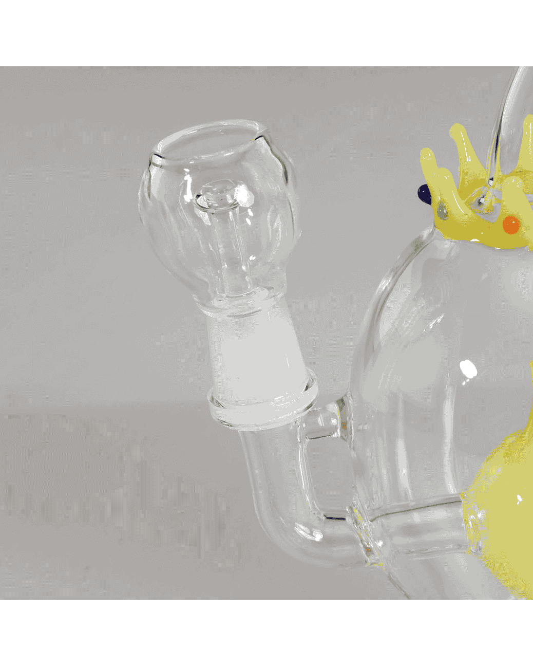 Black Leaf Ölbong inklusive Banger – perfekt für Dabbing-Sessions mit Öl oder Wax