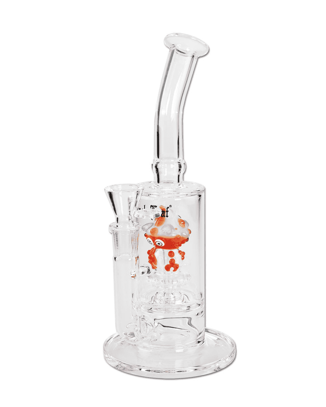 Krabbenbong von Black Leaf mit NS 19 Schliff und Perkolator
