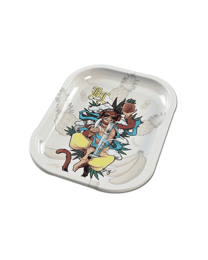 Künstlerisch gestaltete Bong mit Hanuman-Design von Sly