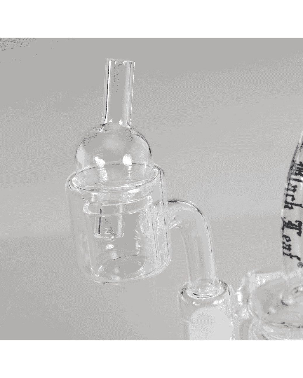 Ölbong komplett mit Banger, Dome und Nagel im Revolverdesign