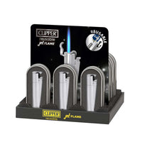 metal by CLIPPER Metallfeuerzeug Jet Flame